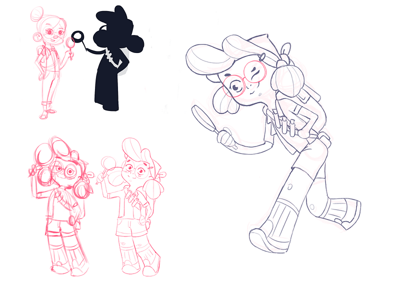 Meu projeto do curso: Design de personagens para animação com Photoshop 1