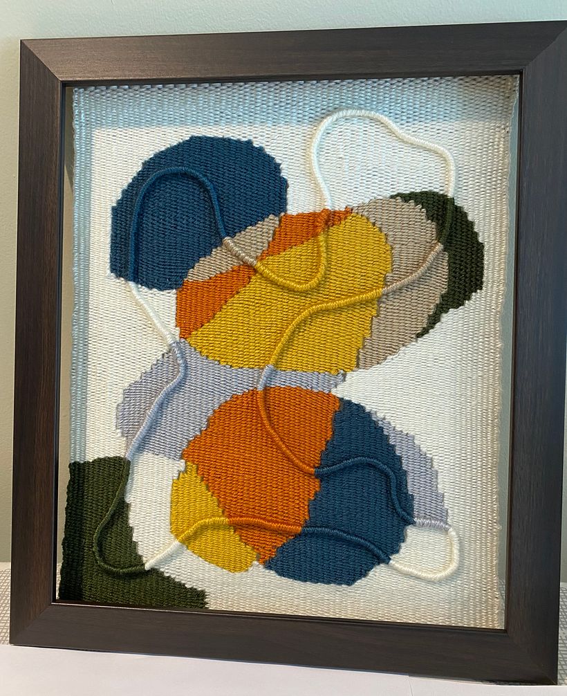 My project in Contemporary Tapestry Weaving course Domestika