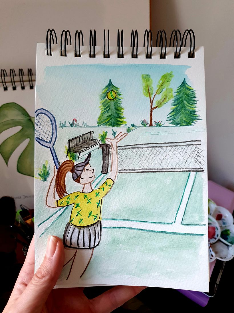 Completely different to my usual style but was so liberating and enjoyable, even if it's not particularly good haha!