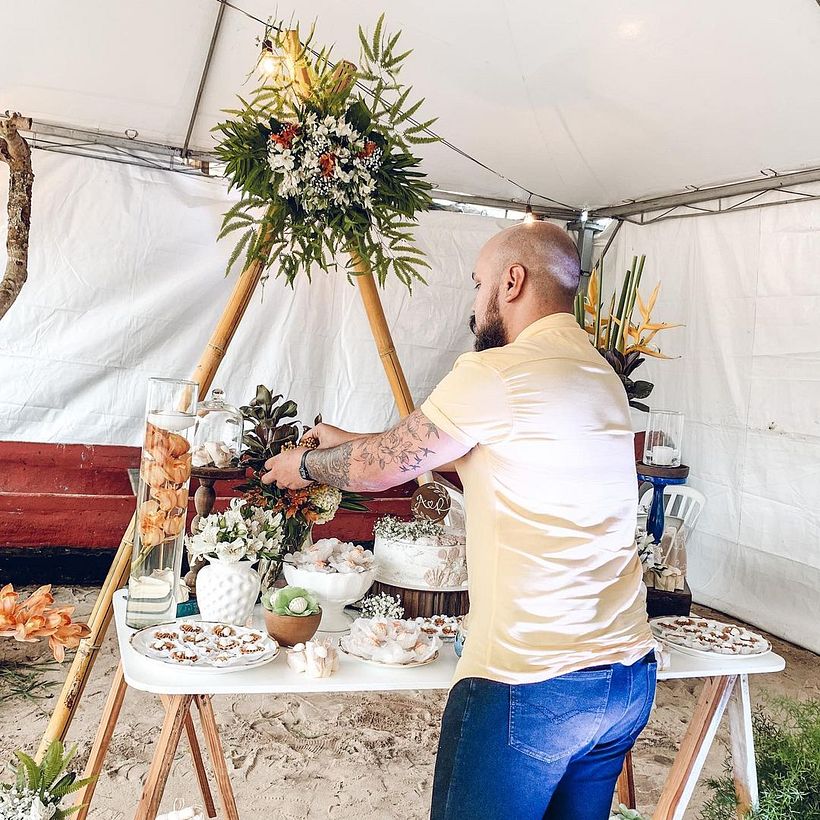 Fábio integra o mundo das plantas com o mundo da decoração