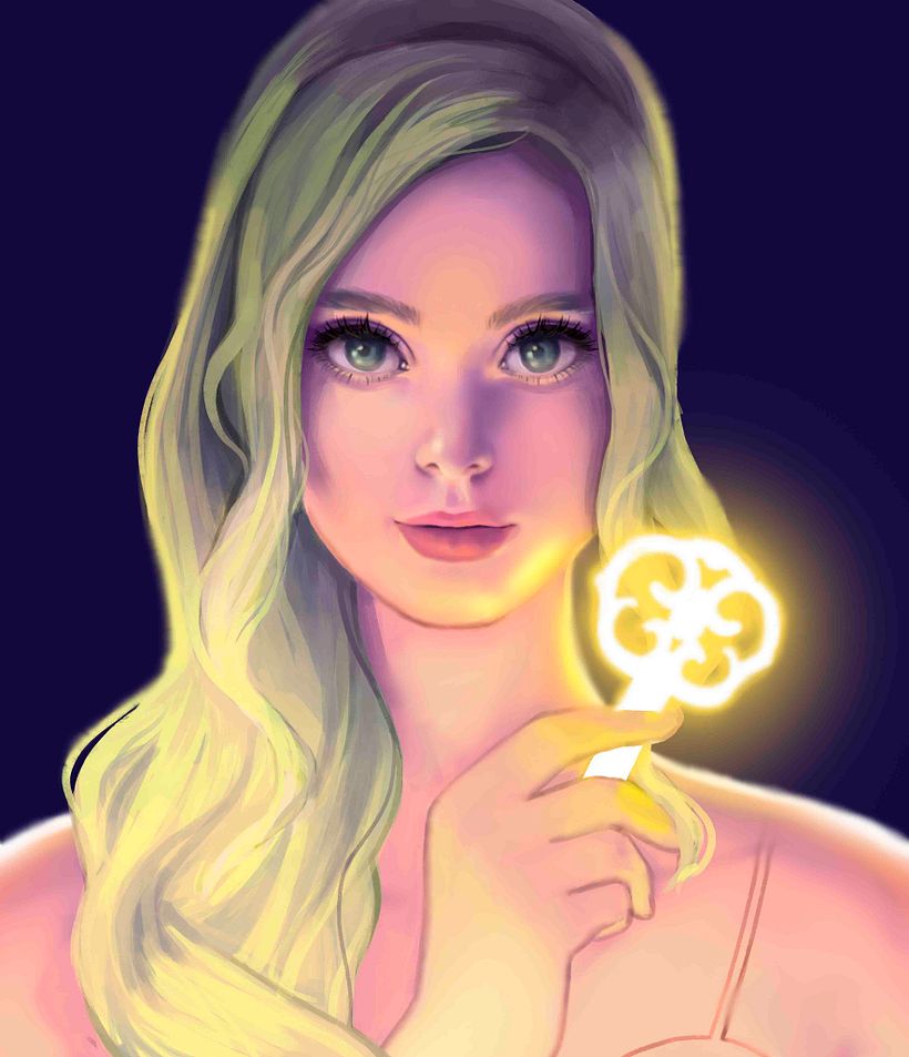 Mi Proyecto del curso: Iluminación y color para retratos digitales en Photoshop de Marcelo Giribaldi: Wonderland 5