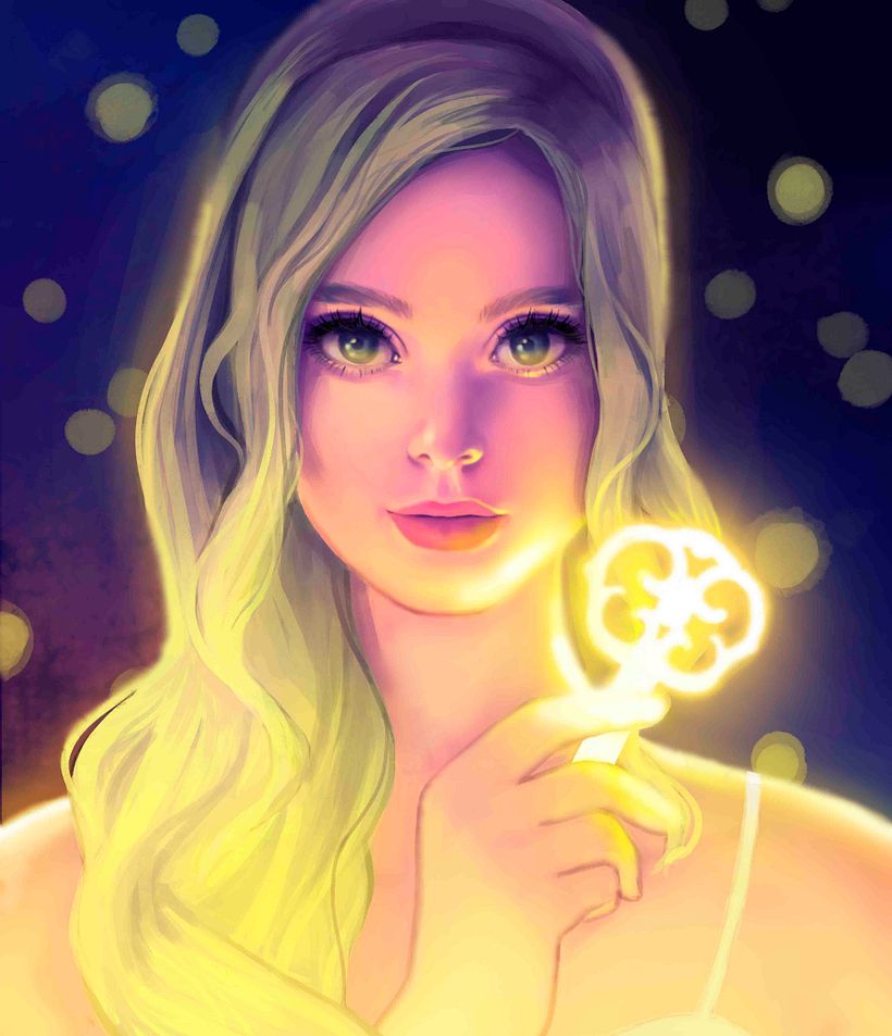 Mi Proyecto del curso: Iluminación y color para retratos digitales en Photoshop de Marcelo Giribaldi: Wonderland 7