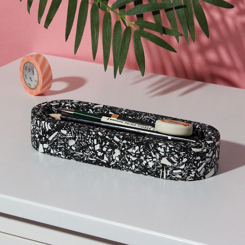 Terrazzo Stationery Trays 2
