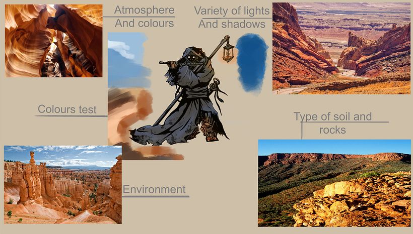 Il mio progetto del corso: Character design per concept art 2