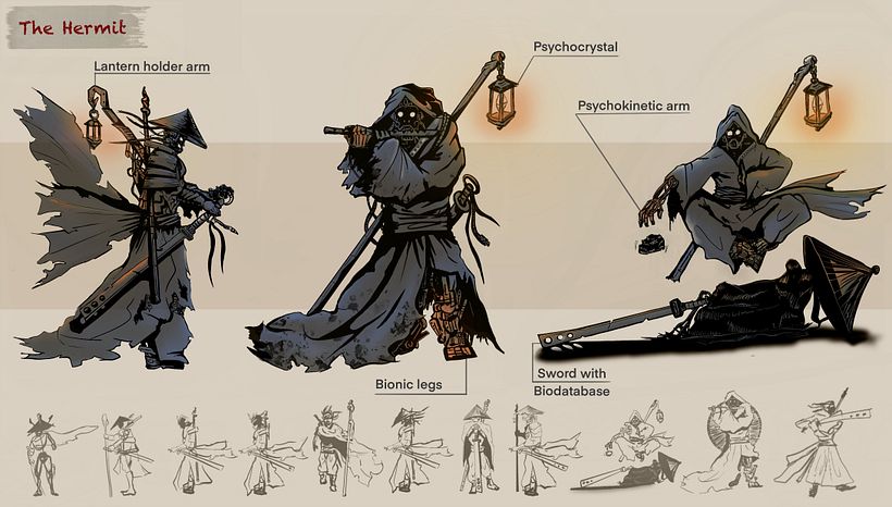 Il mio progetto del corso: Character design per concept art 3