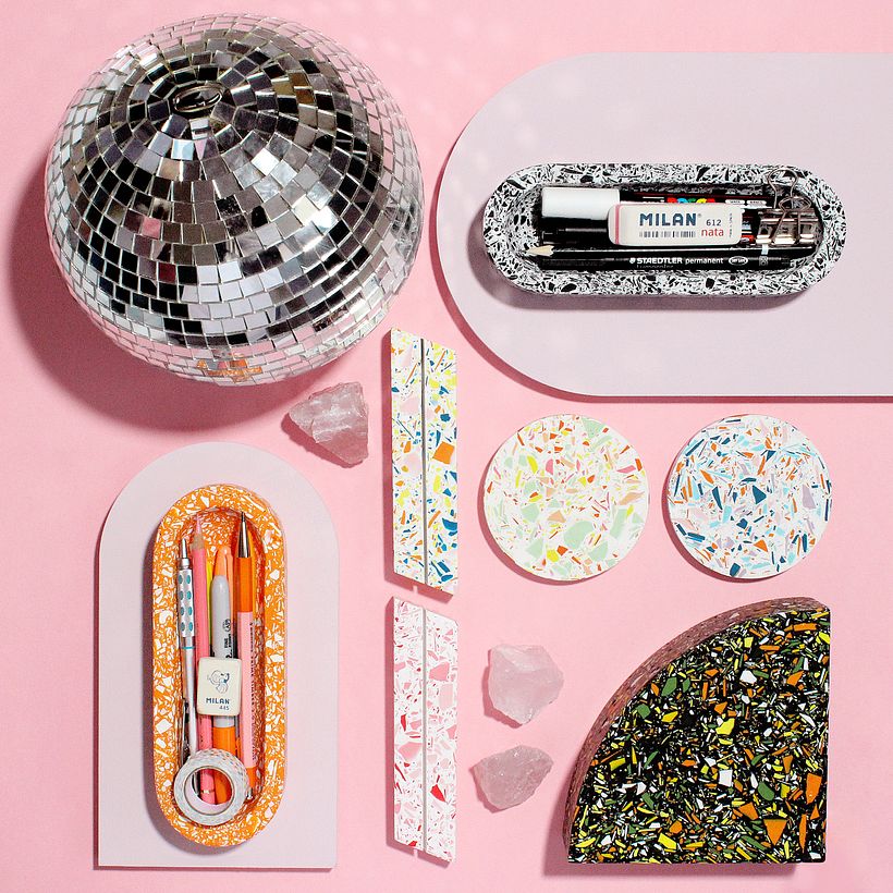 Playful and Colourful Terrazzo Design Objects 2