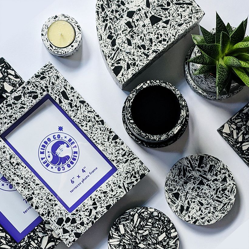 6"x4" Terrazzo Photo Frames 6