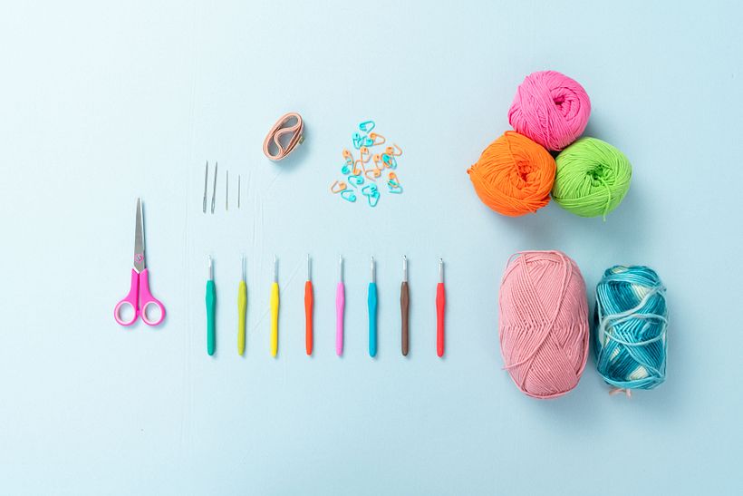 Para compor o bucket hat, você precisará de materiais específicos de crochê