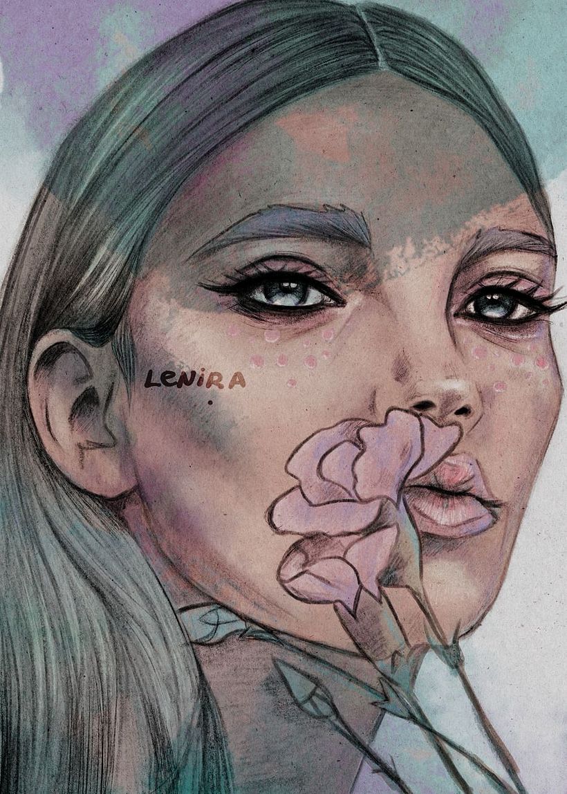 My project in Illustrated Portraits with Procreate course 1