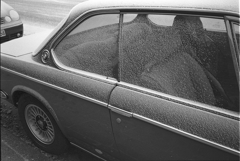 My first self developed black and white film - point and shoot over Christmas 2