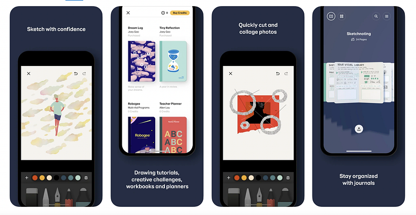 calligraphy and lettering apps for ipad en cada alt