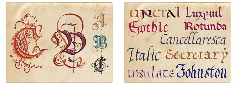 calligraphy and lettering apps for ipad en cada alt