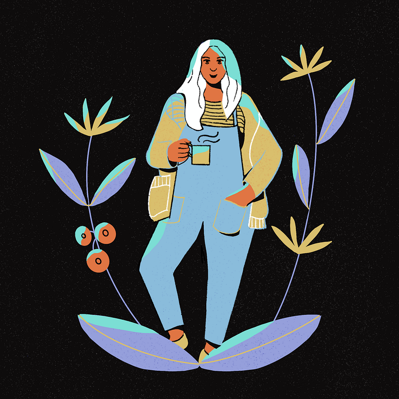 My project in Creative Composition for Illustration with Procreate course 1