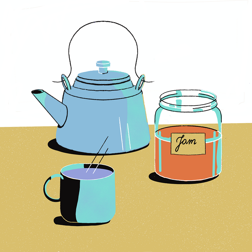 My project in Creative Composition for Illustration with Procreate course 2