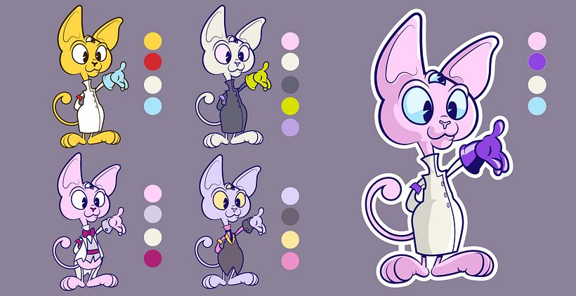Shroddi  &  Archemia: Diseño de personajes para videojuegos y aplicaciones 12