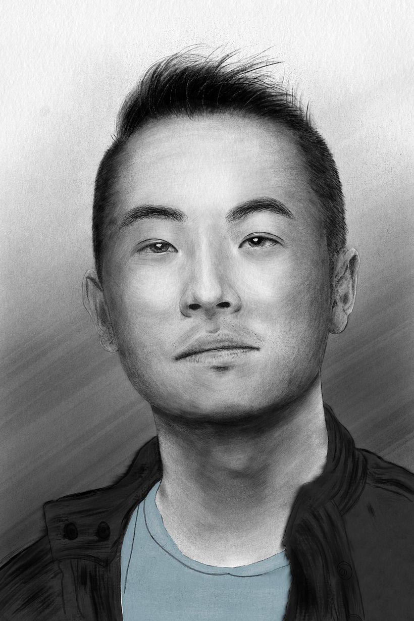 My project in Modern Portraiture with Procreate: Stylize Your Subject course 3