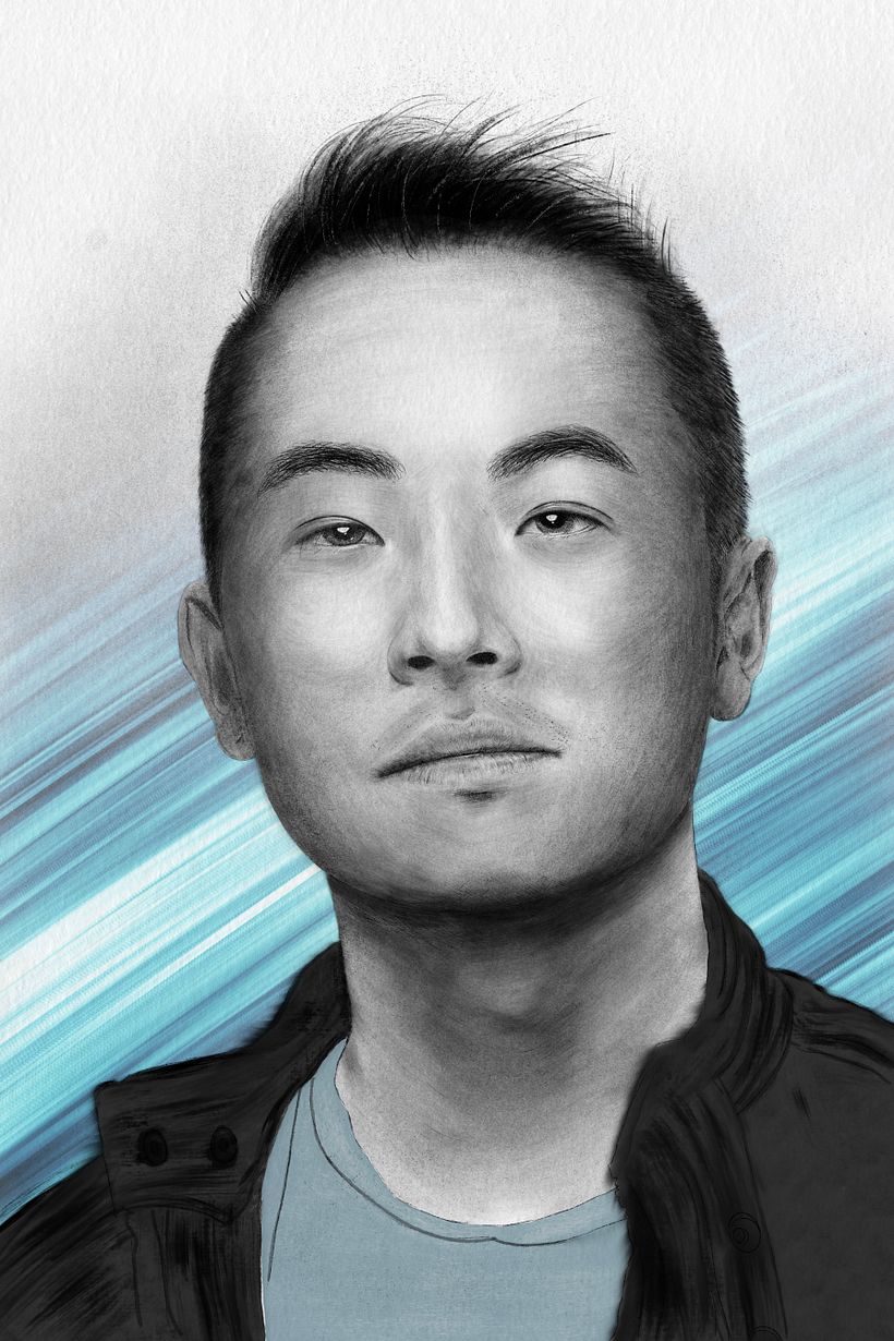 My project in Modern Portraiture with Procreate: Stylize Your Subject course 4