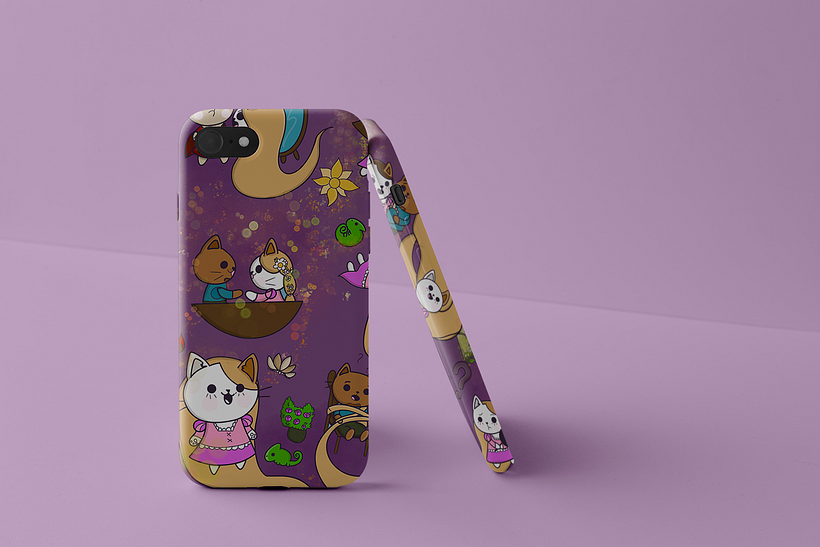 Mi Proyecto del curso: Ilustración de una historia con estilo kawaii 4