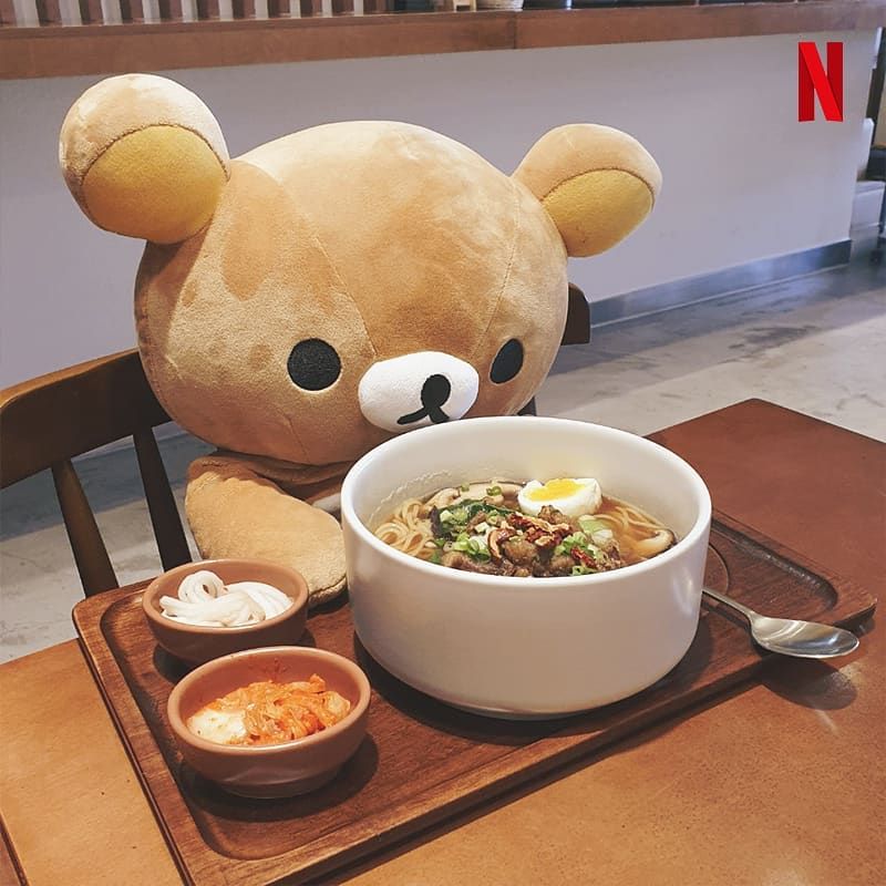 Personagem Rilakkuma, via Instagram