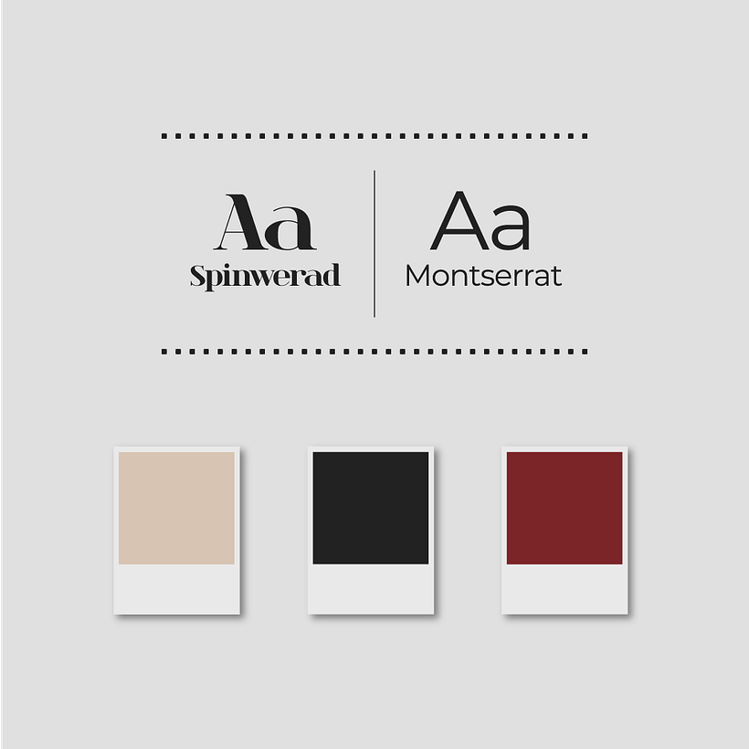 Tipografías y Paleta de Colores