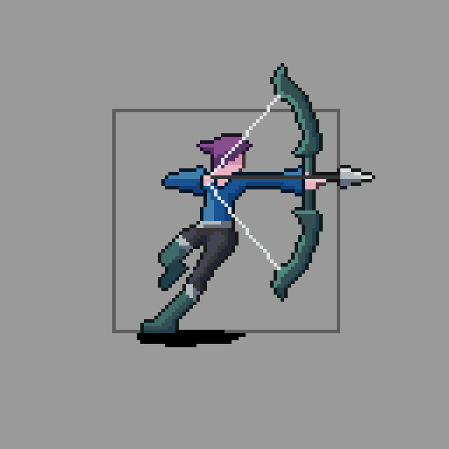 My project in Introduction to Character Design in Pixel Art course 2