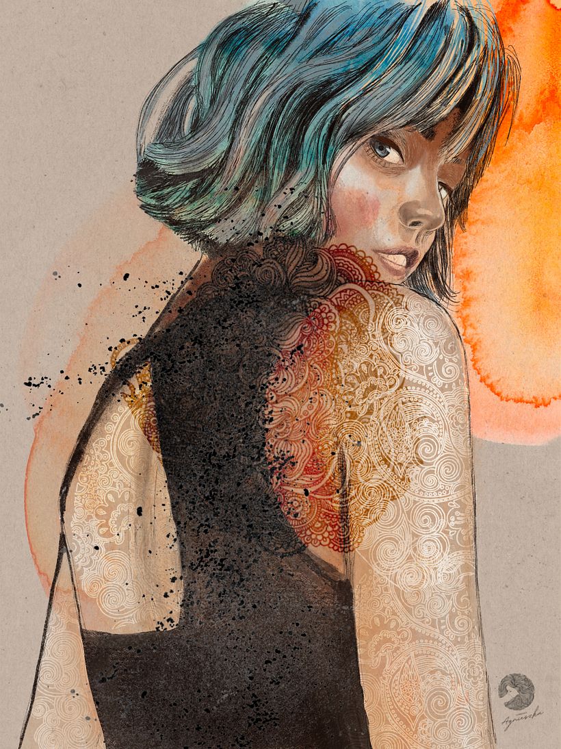 Mój projekt z kursu: Rysowanie portretów z użyciem Procreate 5