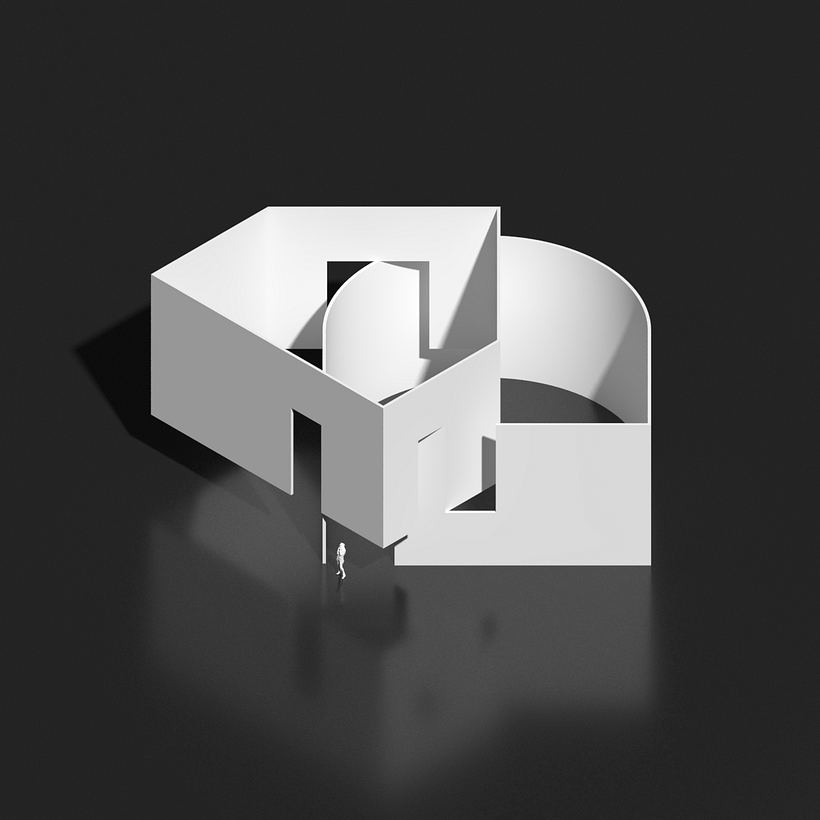 My project in Architectural Models with Rhino 3D and V-Ray course 2