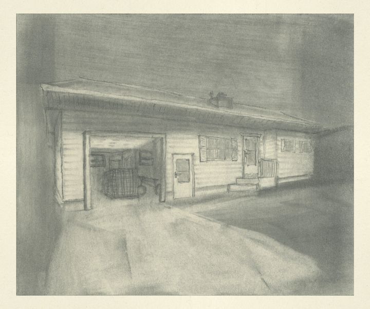 Graphite on paper