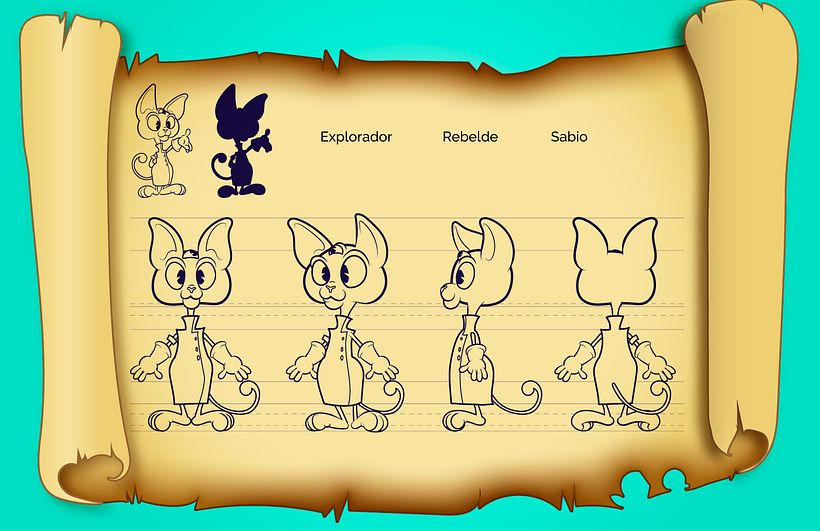 Shroddi  &  Archemia: Diseño de personajes para videojuegos y aplicaciones 17