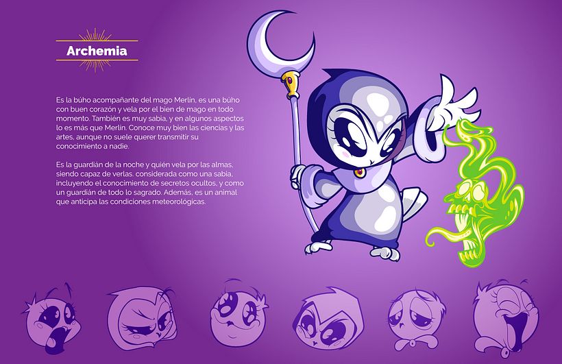 Shroddi  &  Archemia: Diseño de personajes para videojuegos y aplicaciones 13