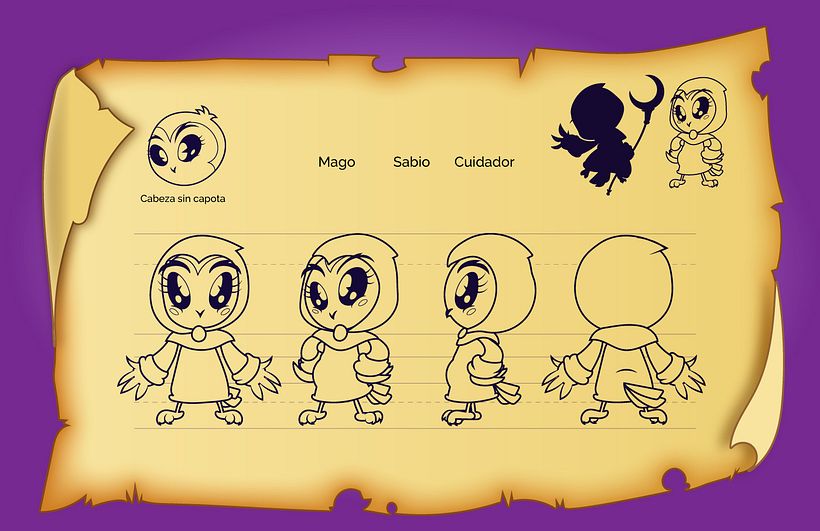 Shroddi  &  Archemia: Diseño de personajes para videojuegos y aplicaciones 14