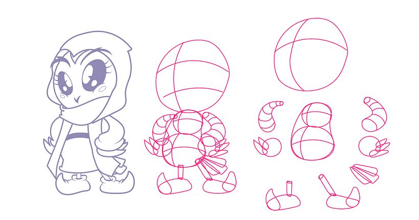 Shroddi  &  Archemia: Diseño de personajes para videojuegos y aplicaciones 1