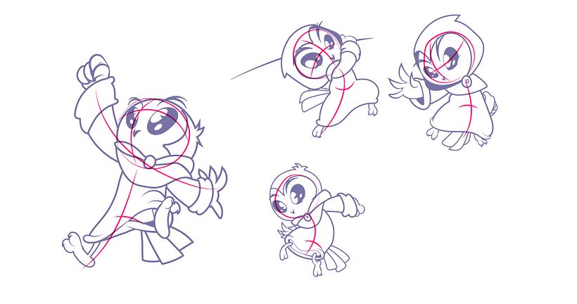 Shroddi  &  Archemia: Diseño de personajes para videojuegos y aplicaciones 5