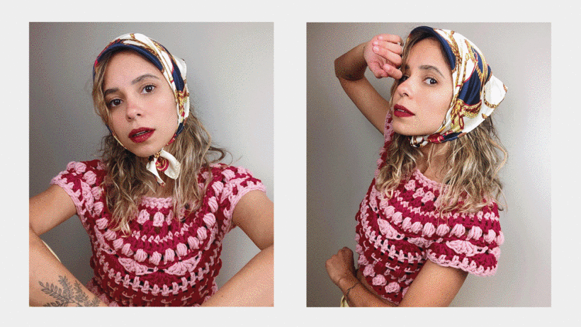 Marie Castro é especialista em diversos tipos de adaptações para o estilo granny square
