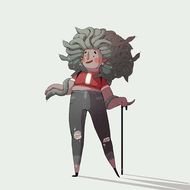 Diseño de personaje Corah Louise