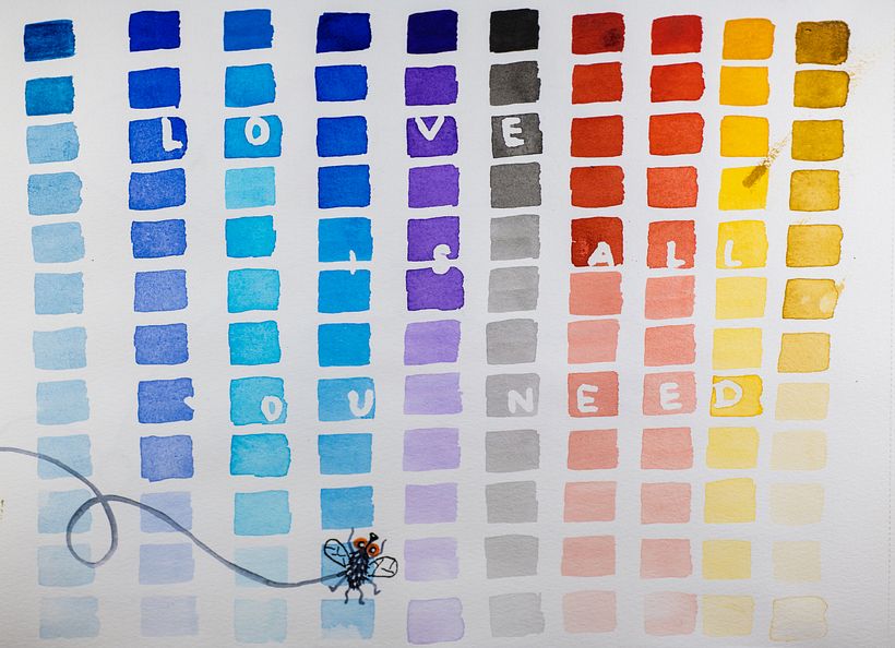 Hues and values