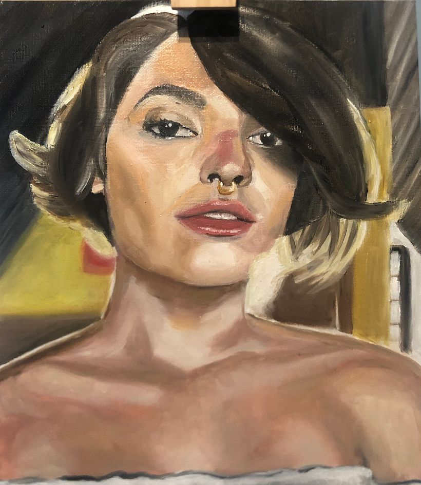 My project in Expressive Oil Portraiture: Explore the Alla Prima Technique course 7