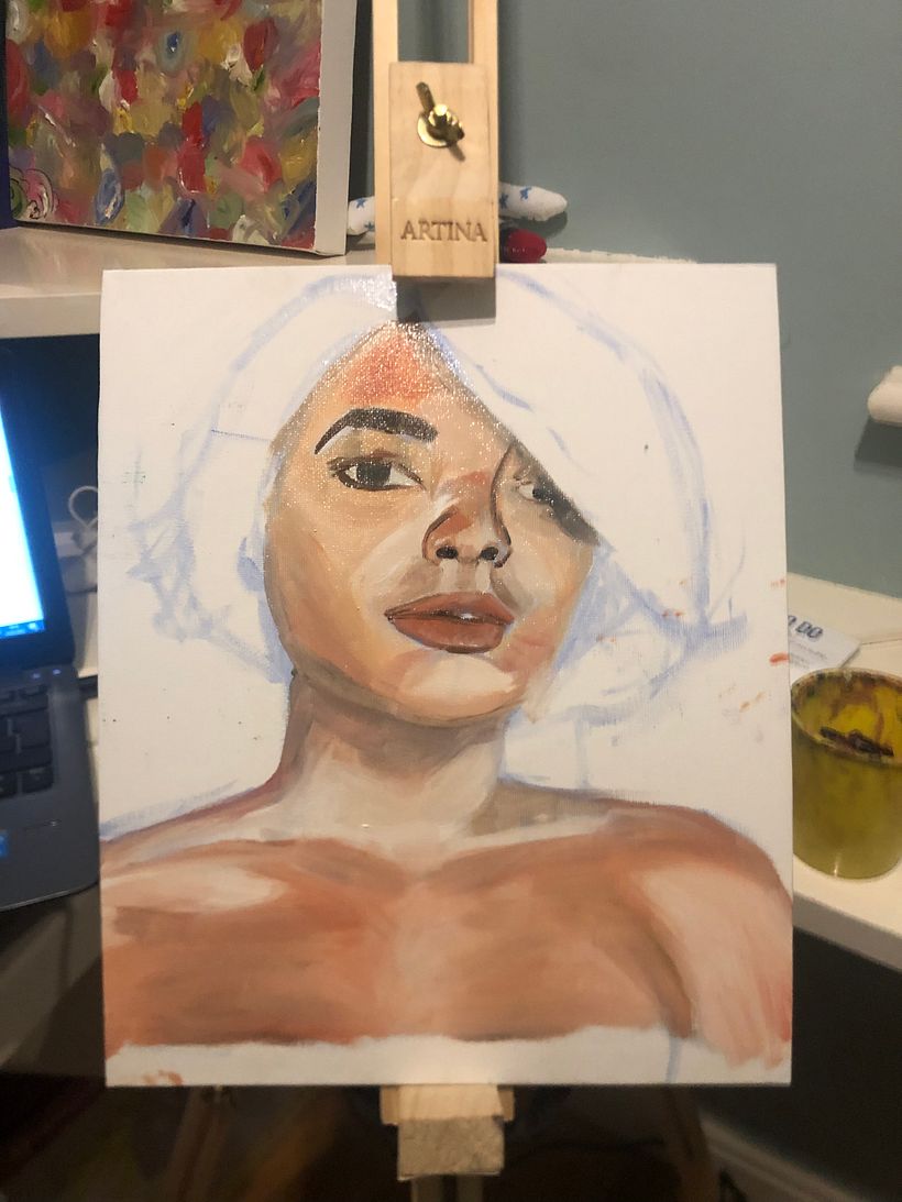 My project in Expressive Oil Portraiture: Explore the Alla Prima Technique course 9