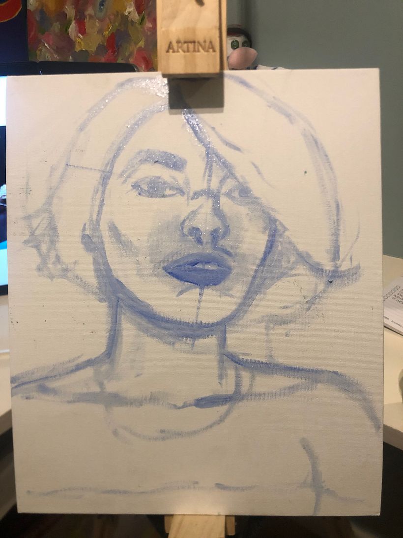 My project in Expressive Oil Portraiture: Explore the Alla Prima Technique course 11