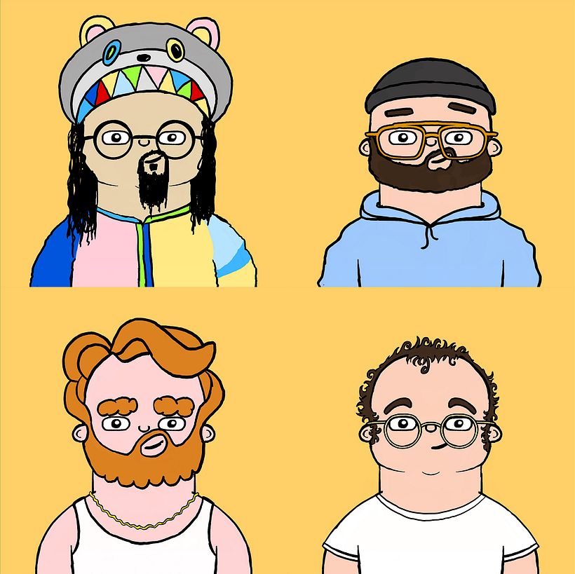 Meu projeto no curso de Criação de Autorretratos 3D para Mídias Sociais no Cinema 4D 3