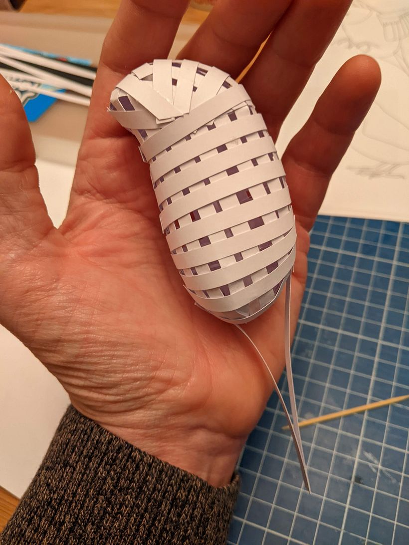 Mój projekt z kursu: Zaawansowane techniki papierowe: projektowanie z papieru 4