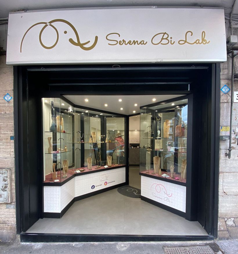 Diseño de Logo para tienda de joyas “SerenaBi Lab” 5