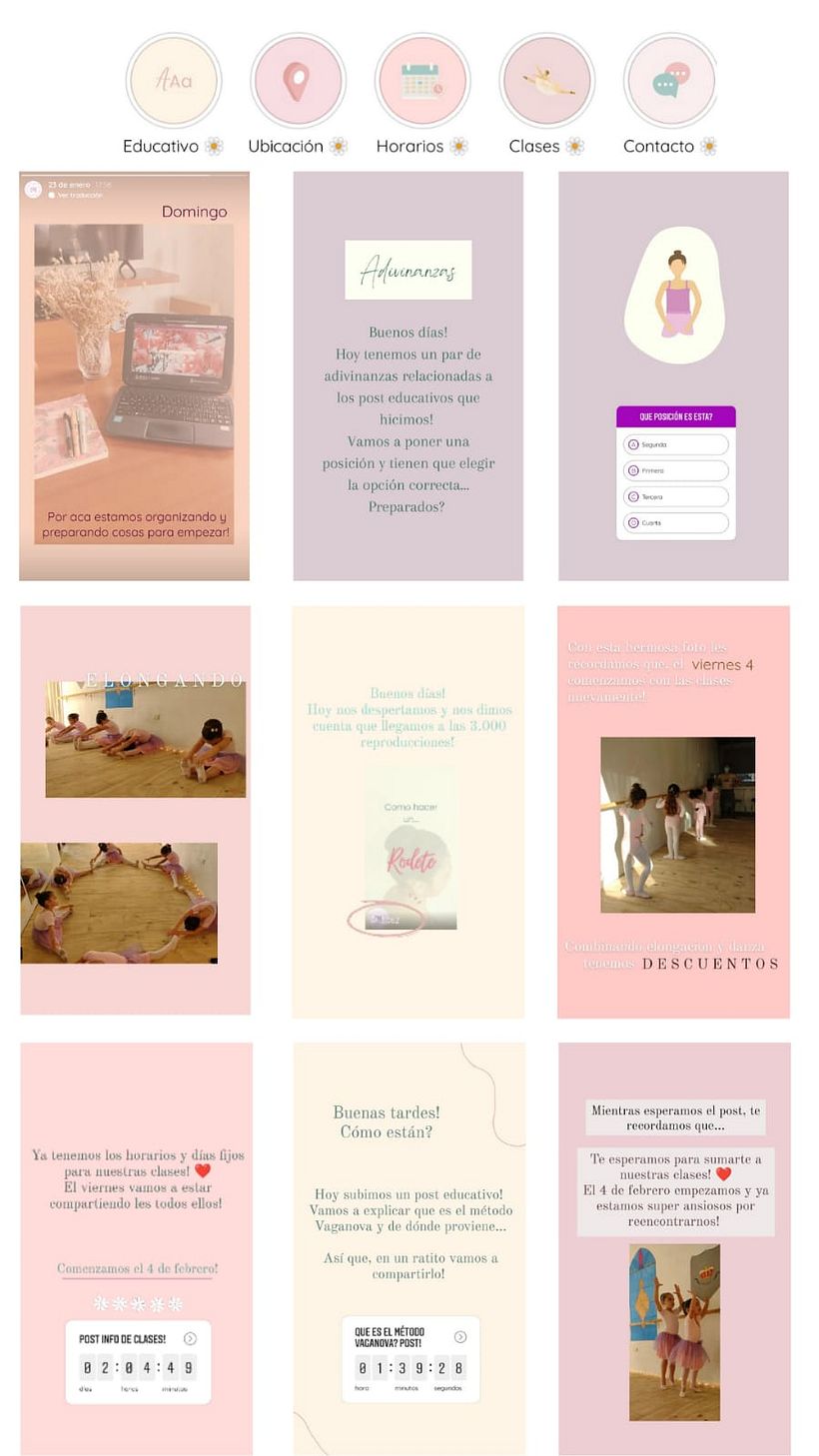 My project in Content Creation and Editing for Instagram Stories course 2