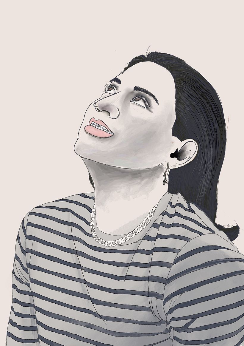 Mi Proyecto del curso: Retrato ilustrado con Procreate 3