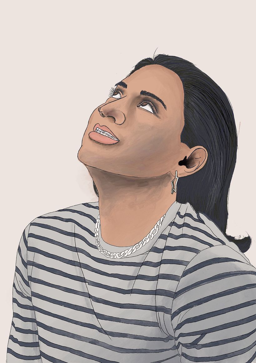 Mi Proyecto del curso: Retrato ilustrado con Procreate 4