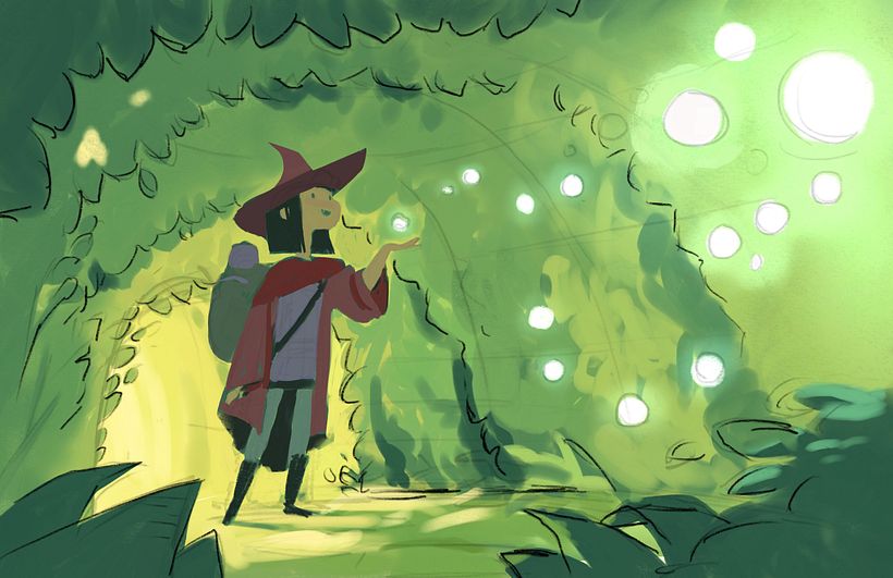My project in Fantastical Illustrations with Procreate course 10