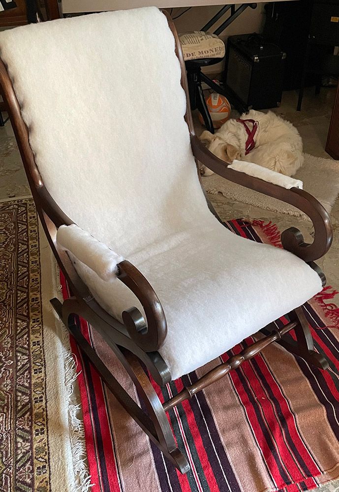 My project in Chair Restoration and Upholstery course 4