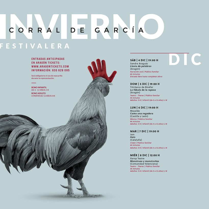 Otoño e Invierno en Corral de García (El Gallo y la Hoja; El Gallo y el Guante) 5