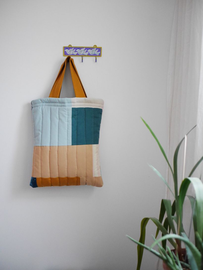My project in Introduction to Contemporary Patchwork course 2