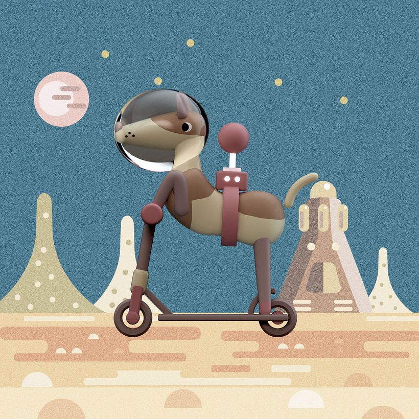 3D Illustration Rendering